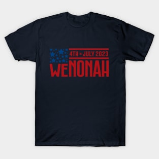 weNONAH 2023 4th of July_Blue T-Shirt